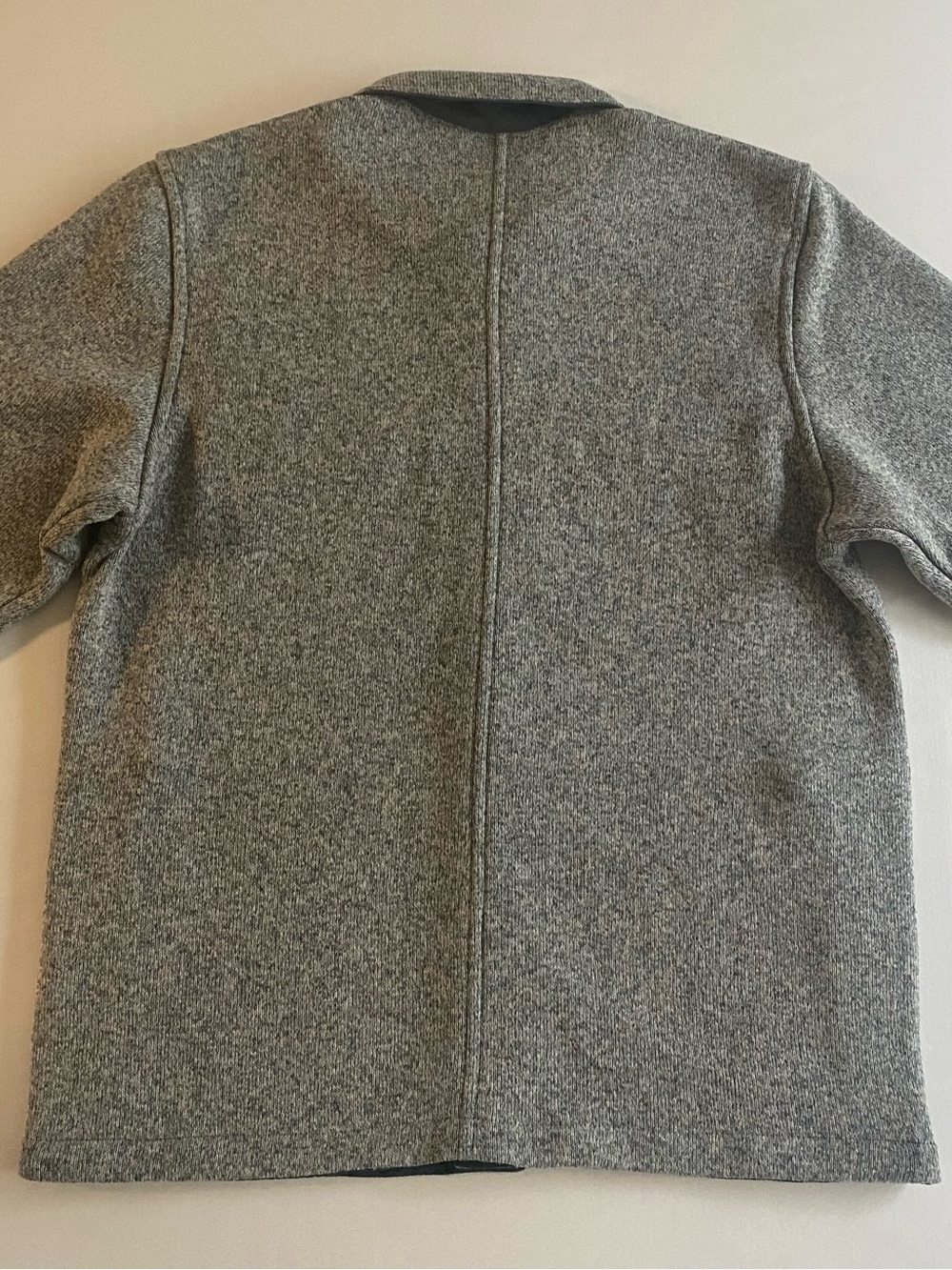 Patagonia Better Sweater Shirt Jacket Men Medium Heather Gray Button Up - Picture 9 of 12